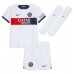 Paris Saint-Germain Lucas Hernandez #21 Babykleding Uitshirt Kinderen 2023-24 Korte Mouwen (+ korte broeken)